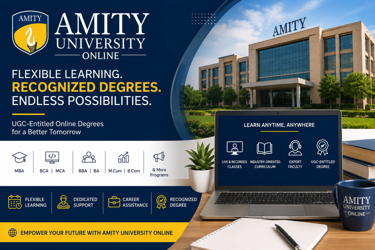 Why Choose Amity University Online for Higher Education?
